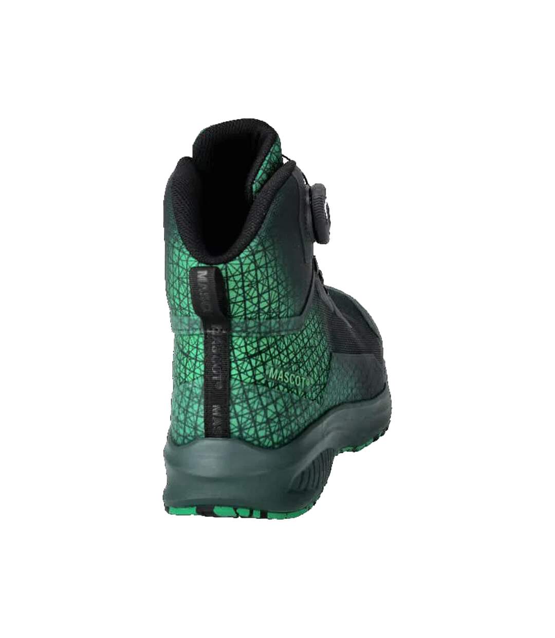 Mens Footwear Accelerate Safety Boots Green Grass Green Mascot-2