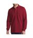 Polo manches longues rouge homme tbs cavezpol-1