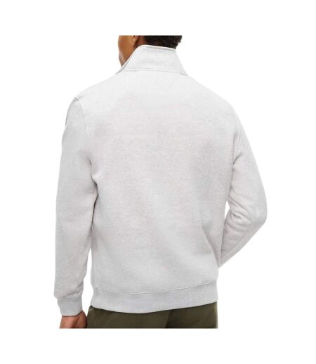 Sweat gris chiné homme tommy hilfiger fleece