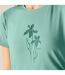 T-shirt De Marche Motif/style Imprimé Graphique Fingal Femme Turquoise Pastel Imprimé Regatta-4