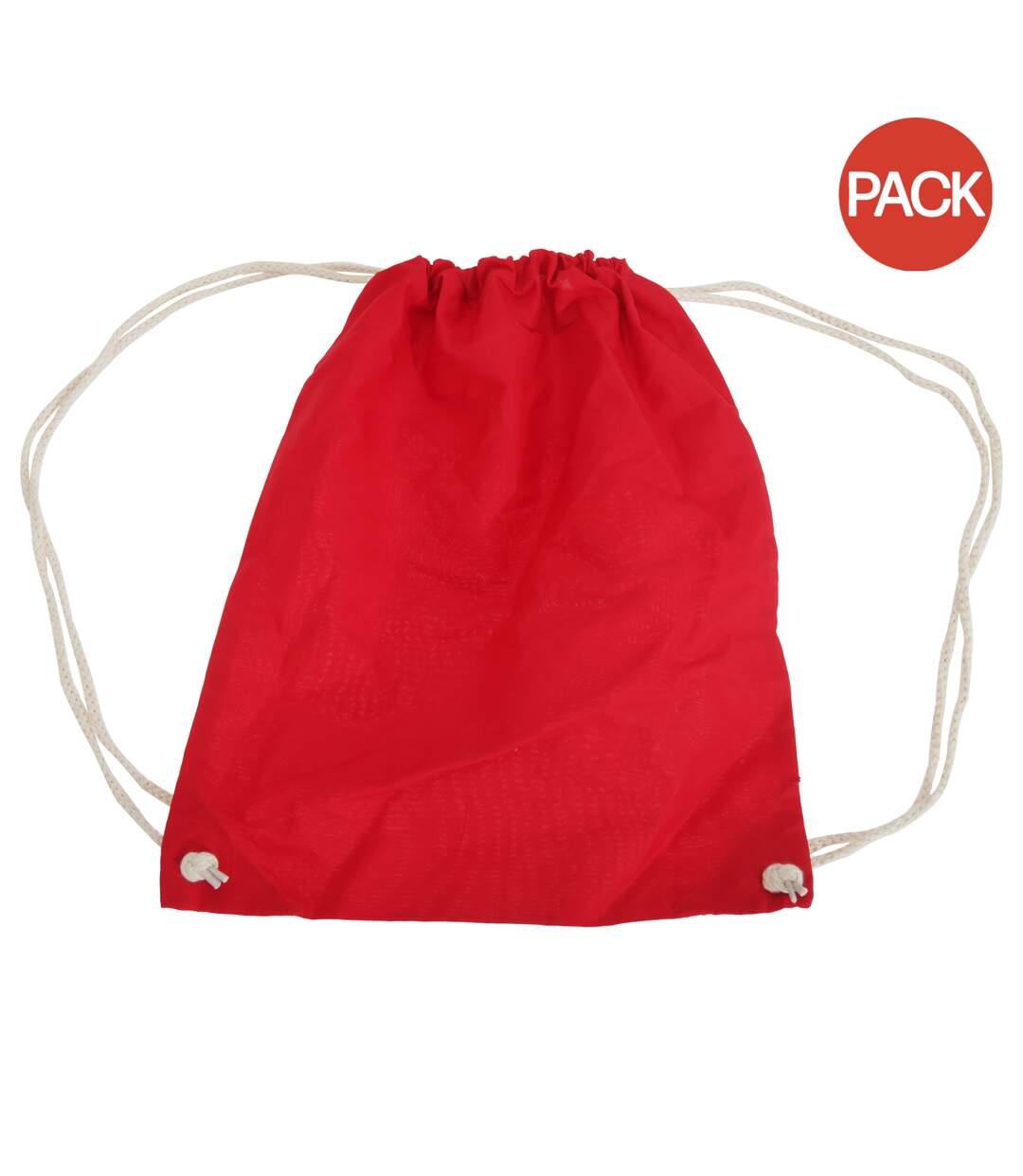 Lot de 2  Sac de gym 12 litres taille unique rouge vif Westford Mill-1