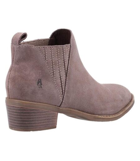 Hush Puppies Womens/Ladies Isobel Suede Ankle Boots (Taupe) - UTFS8388