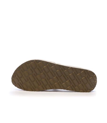 Tongs beige femme tommy hilfiger th elevated beach