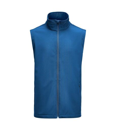 Veste Sans Manches Motif/style Vallée Homme Bleu James Harvest