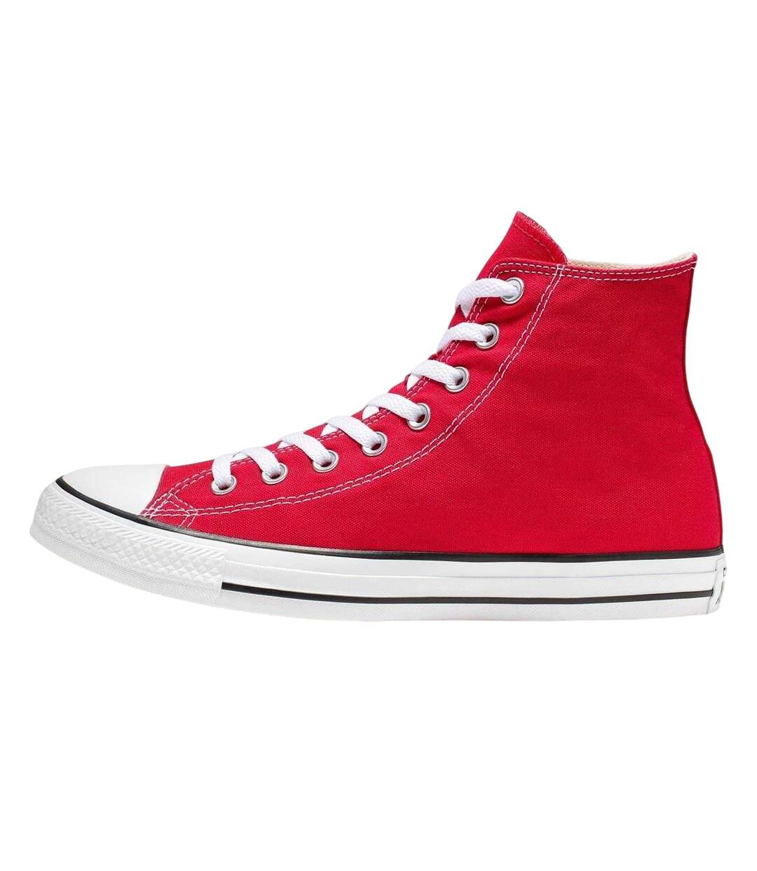 Womens/ladies Chuck Classic Hi High Top Trainers Red Converse-2