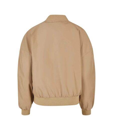 Blouson D'aviateur Femme Beige Urban Classics