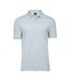 Tee Jays Mens Luxury Piqué Stretch Polo Shirt (Ice Blue) - UTPC6413