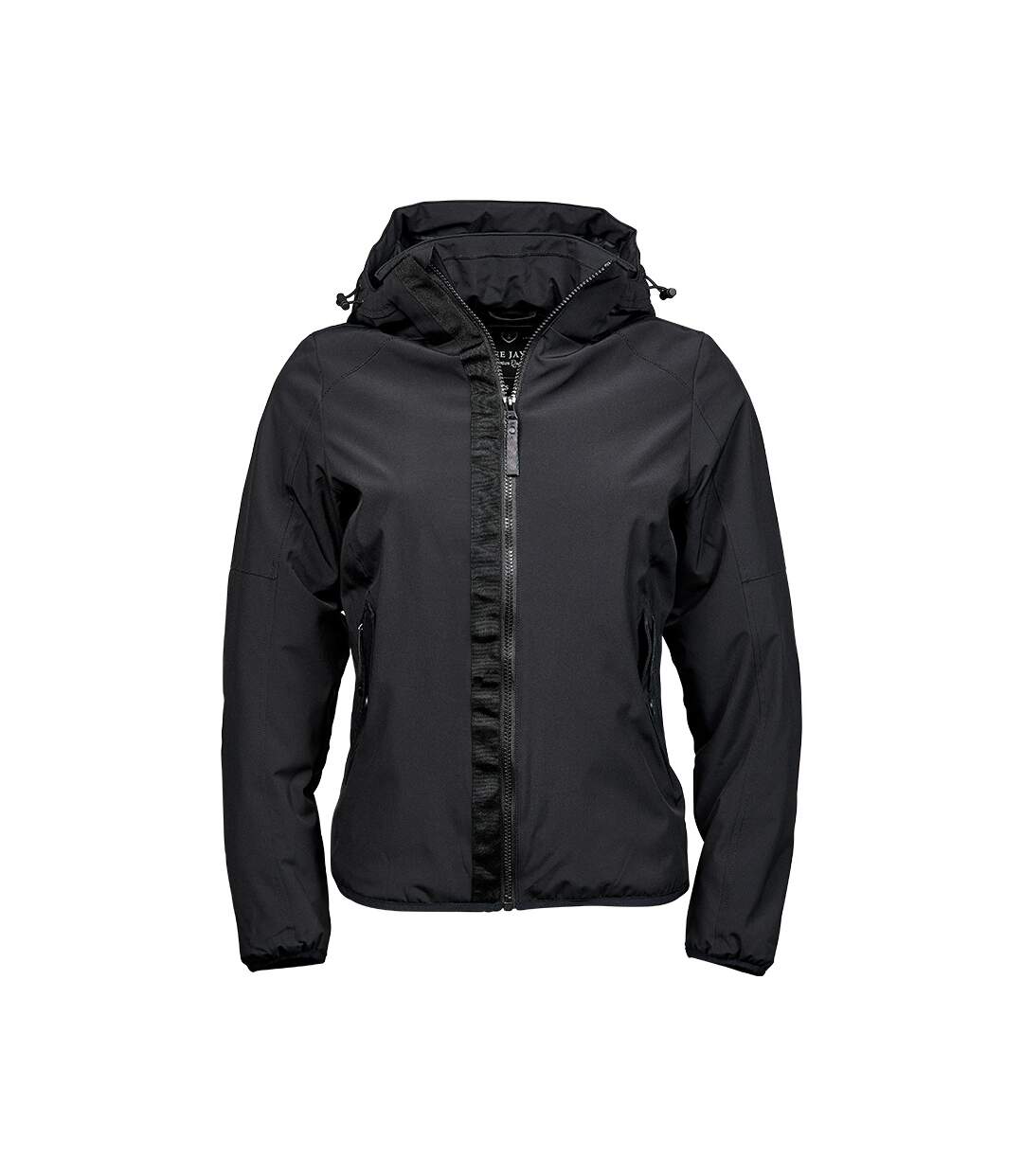 Veste softshell urban adventure femme noir Tee Jays-1