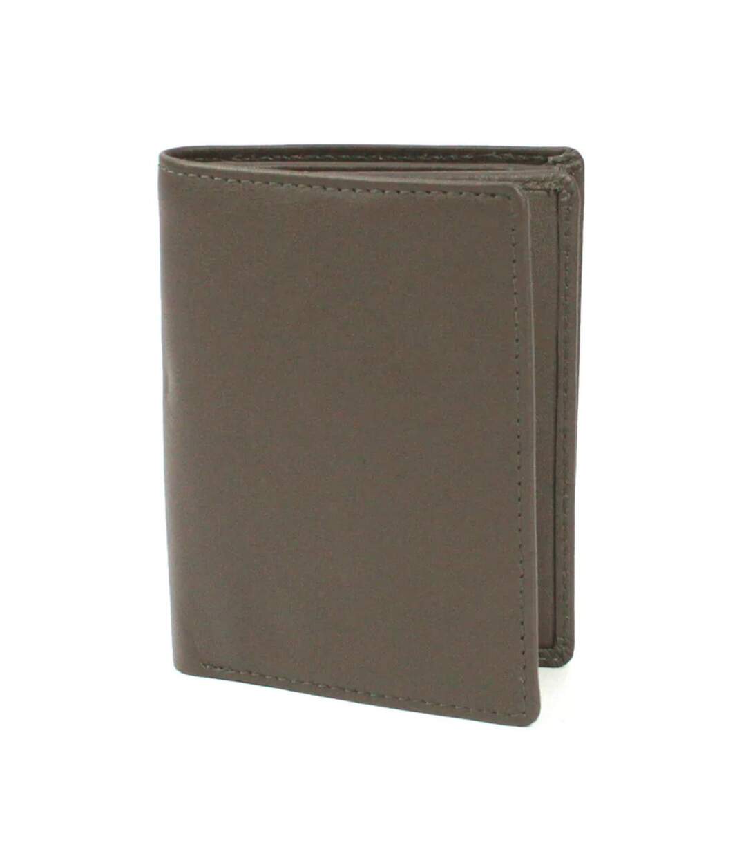 Unisex adult dylan bi-fold leather card wallet one size taupe Eastern Counties Leather-1