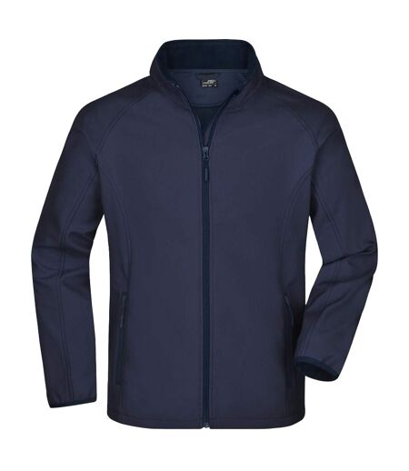 Veste Softshell Promo Homme Bleu Marine James And Nicholson