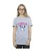 Disney Womens/Ladies Lilo And Stitch Graffiti Cotton Boyfriend T-Shirt (Gris sportif) - UTBI29878-1