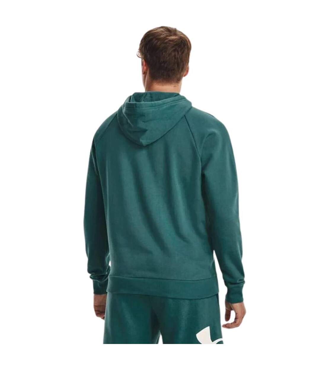 Sweat À Capuche Rival Homme Vert Under Armour-3