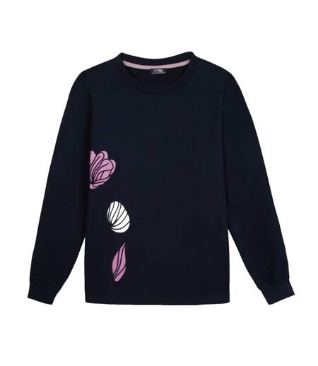 Sweat marine femme tbs hildaron