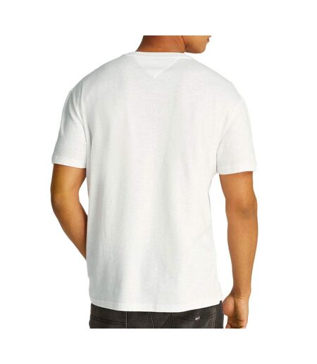 T-Shirt blanc homme tommy hilfiger dm0dm21303 - l