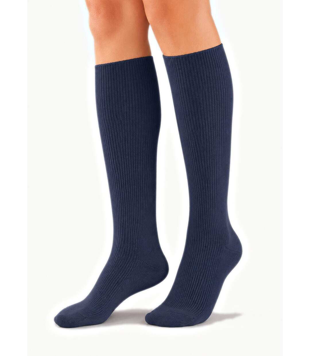 Chaussettes hautes chaudes - lot de 2 paires-1