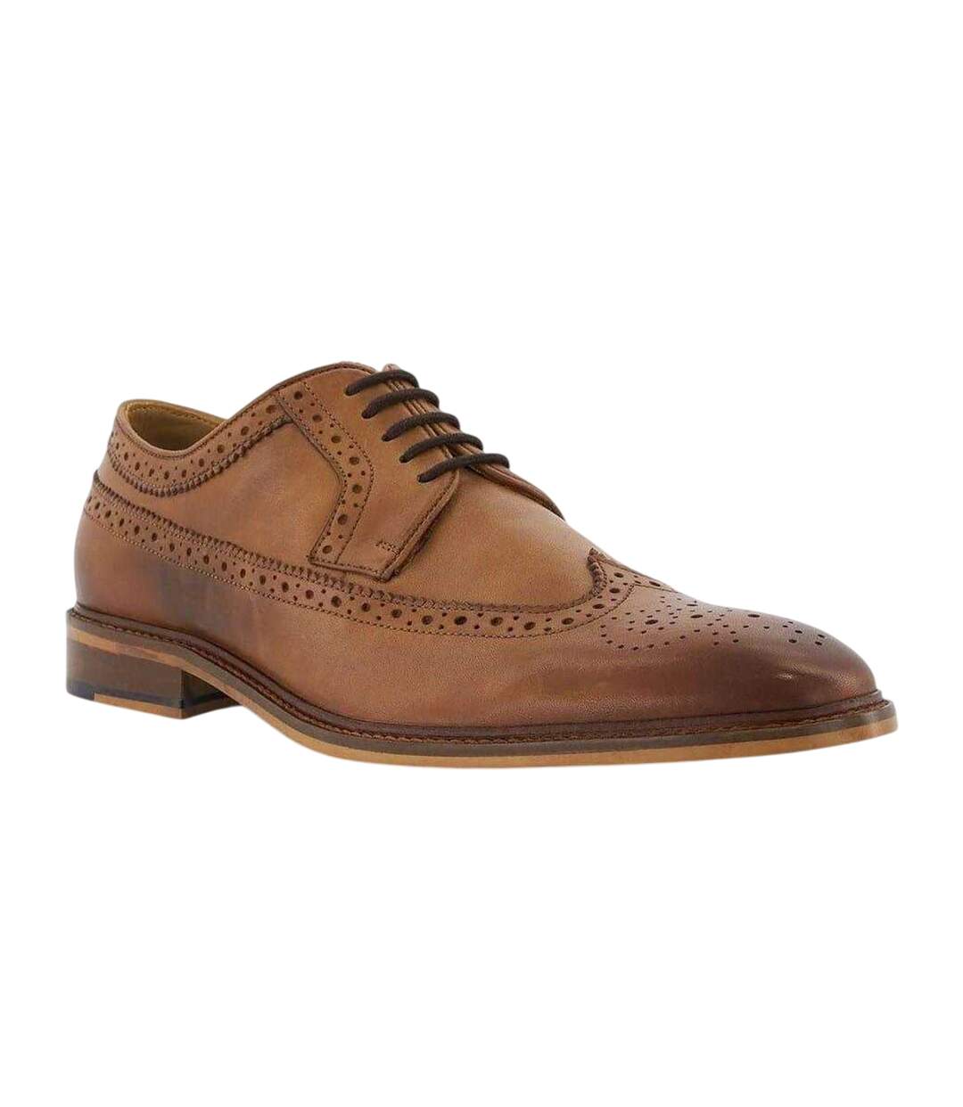 Chaussures Brogues Superiority Homme Marron Clair Dune London-4