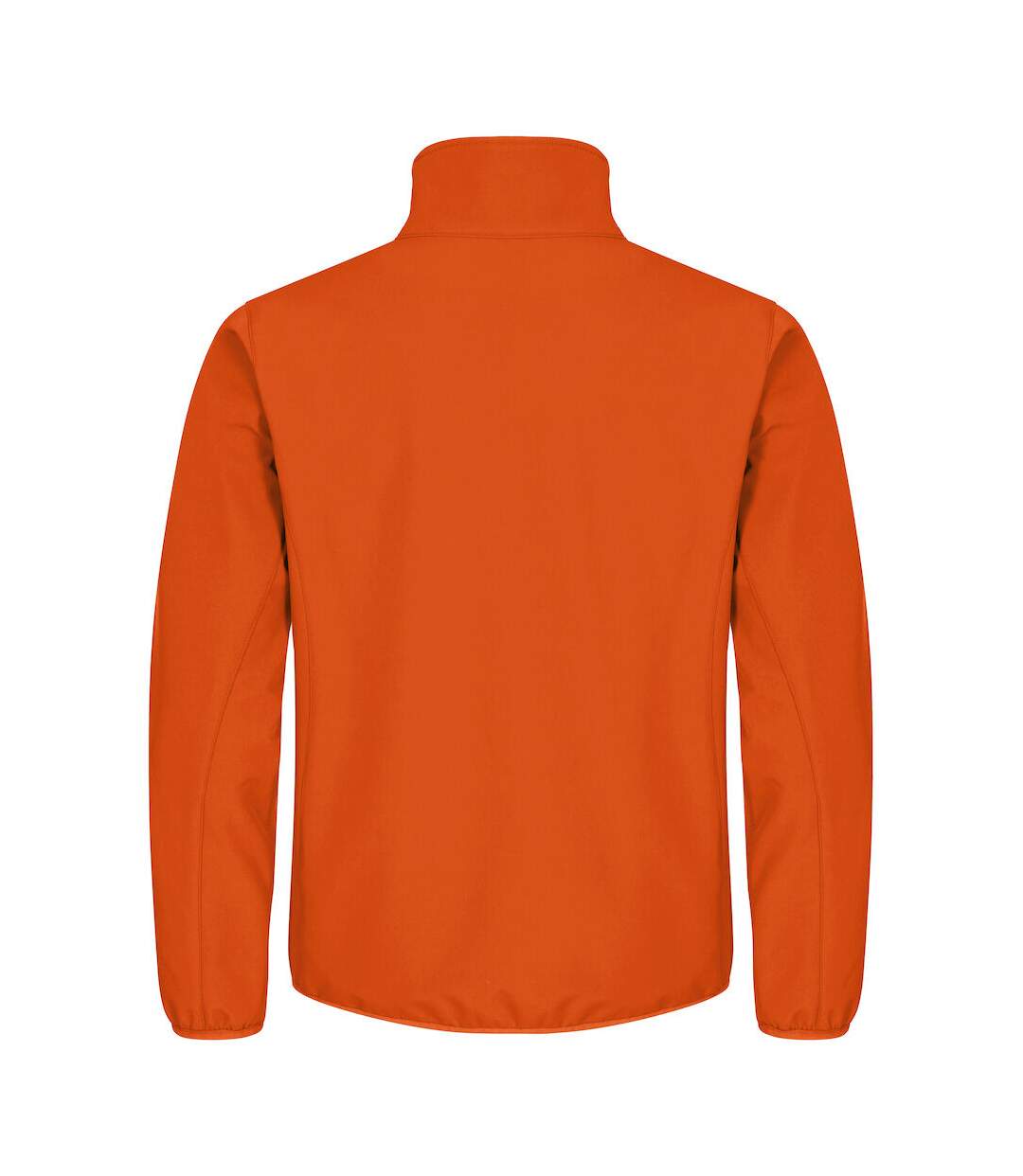 Mens Classic Soft Shell Jacket Blood Orange Clique-2