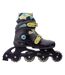 Patins À Roulettes Alignées Dirion Enfant 34,5-34,5-38-38 Fr Noir Vert Clair Vert Clair Martes Essential-3