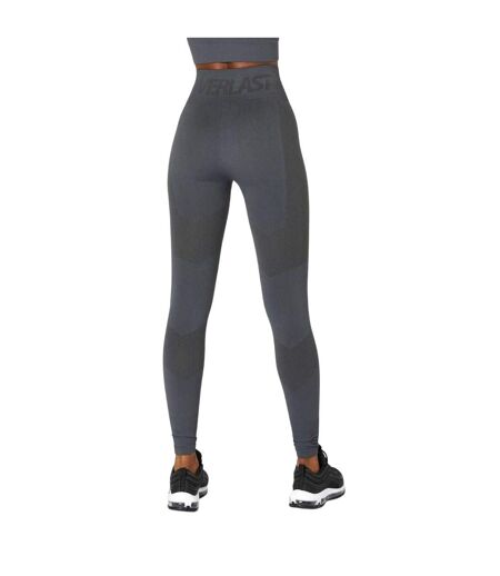 Womens/ladies Racer Leggings Shark Grey Everlast