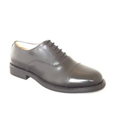 Grafters -  Chaussure en cuir Oxford CADET - Homme (Noir) - UTDF1717