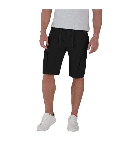 Short à poches homme noir Raging Bull