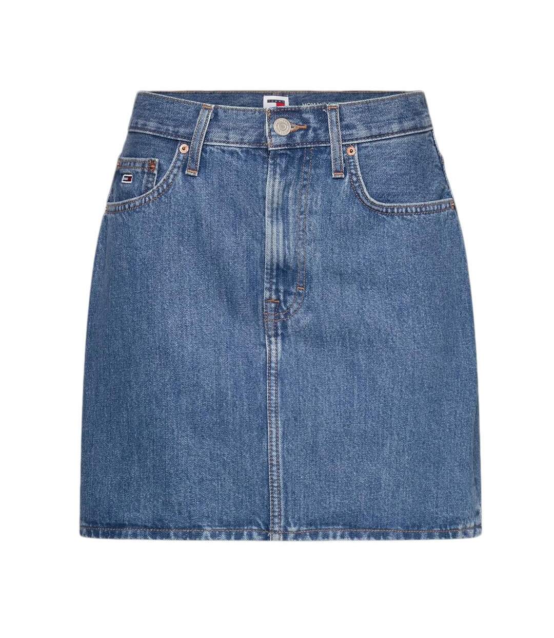 Jupe en Jean Bleu Femme Tommy Hilfiger Bh0034 - 25-1