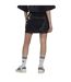 Womens/ladies Originals 3 Stripes Mini Skirt Black Adidas-3