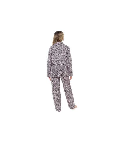 Foxbury Womens/Ladies Leopard Print Top & Bottom Pyjamas Set () - UTUT1758