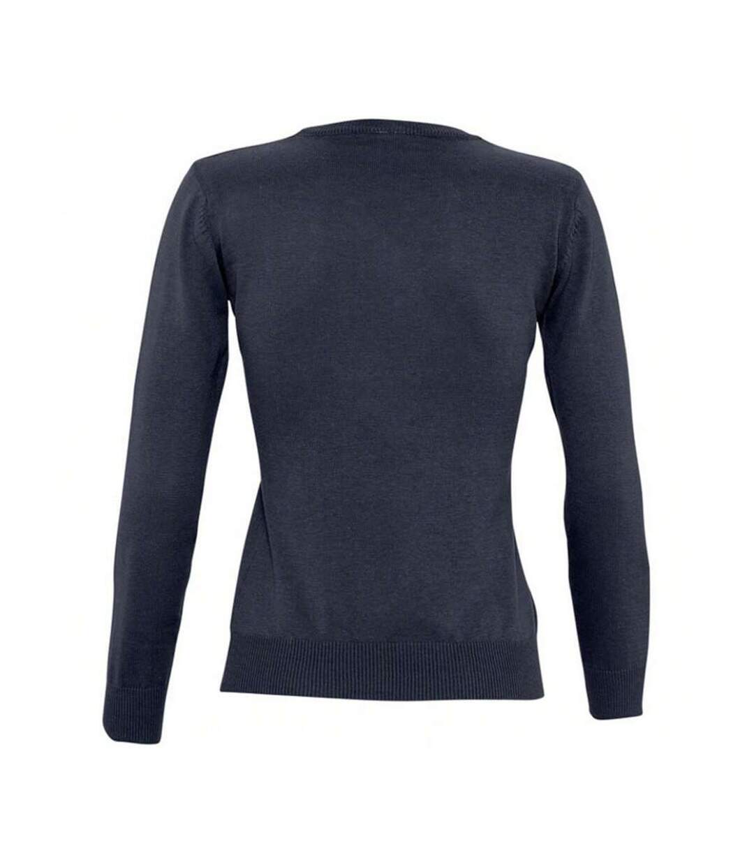 Sweat Galaxy Femme Bleu Marine SOLS-2