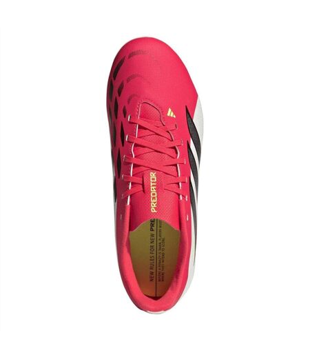 Chaussures De Foot Pour Terrain Ferme Predator Club Enfant Rouge Blanc Adidas