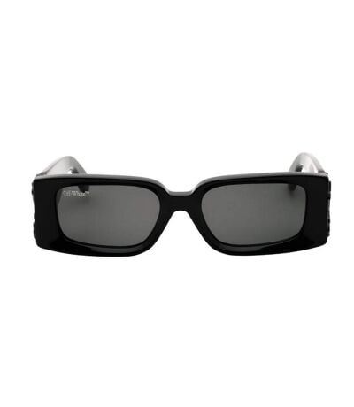 Lunettes De Soleil Motif/style Carré Roma Adulte Taille Unique Noir Off-White