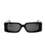 Lunettes De Soleil Motif/style Carré Roma Adulte Taille Unique Noir Off-White-1