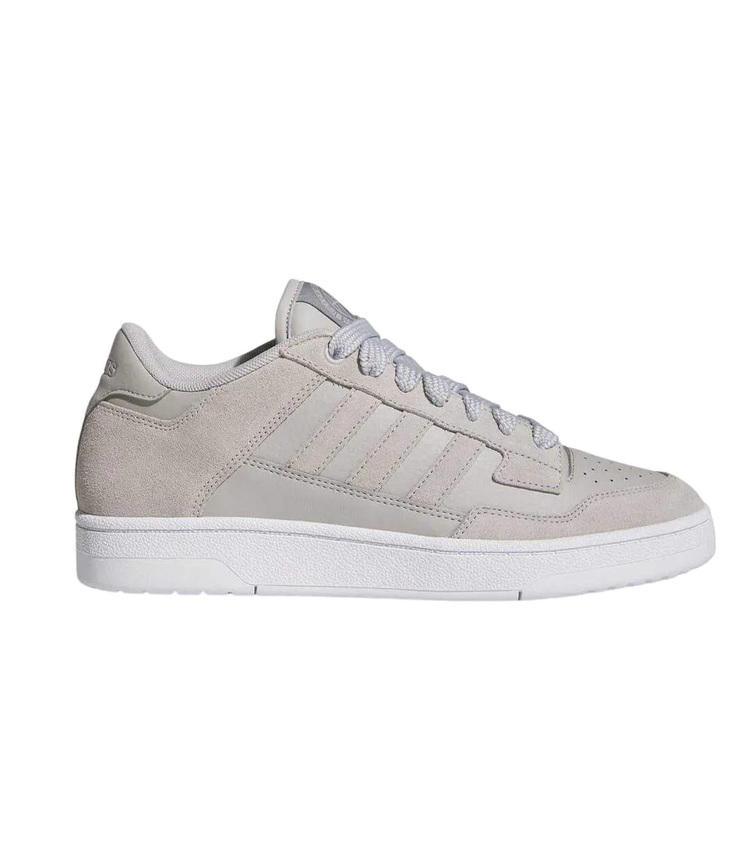 Baskets Rapid Court Homme Gris Beige Blanc Nuage Adidas-4