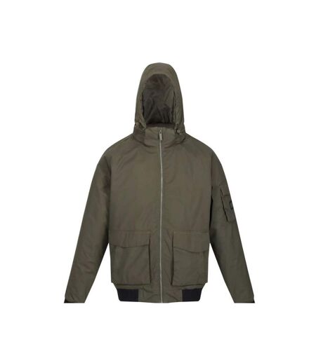 Mens Faizan Hooded Waterproof Jacket Cathay Spice Regatta