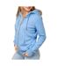 Sweat bleu femme superdry essential logo ziphood hb-1