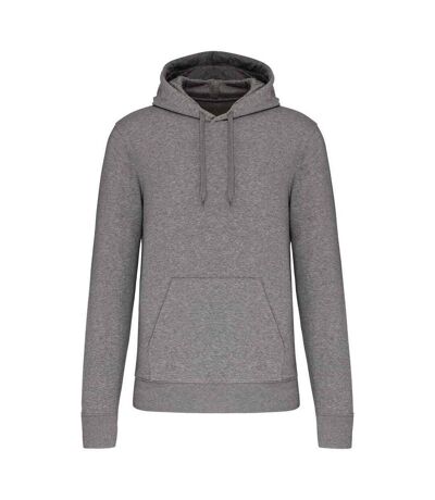 Sweat à capuche homme gris chiné Kariban Kariban