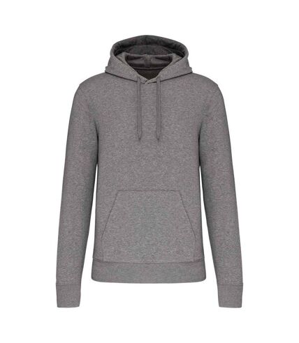 Sweat à capuche homme gris chiné Kariban