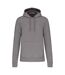 Sweat à capuche homme gris chiné Kariban Kariban