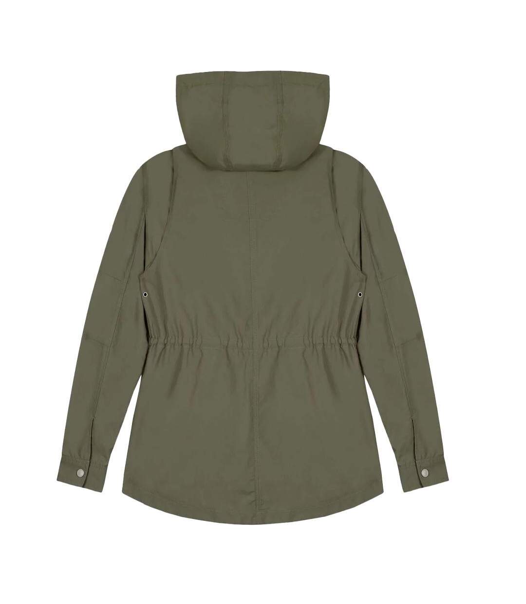 Veste déperlante verte femme tbs lianaves-2