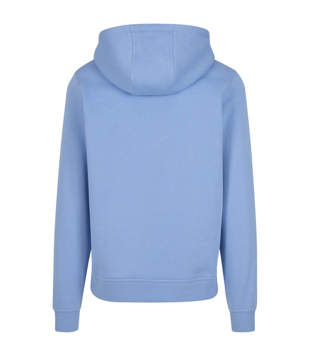Sweat À Capuche Hommes Bleu Poudré Build Your Brand-2