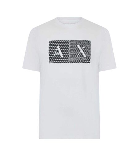 T-shirt Motif/style Géométrique Homme Blanc Armani Exchange