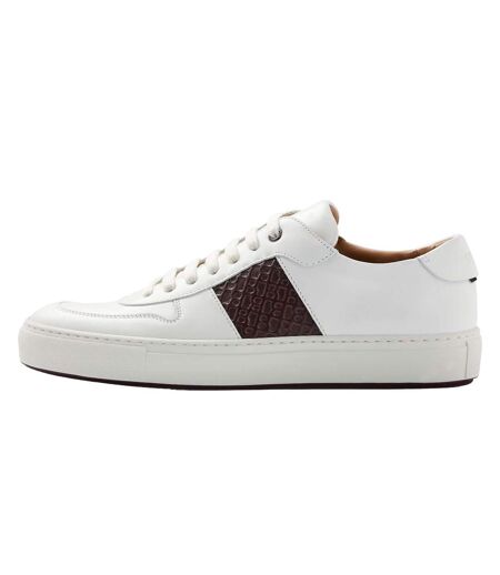Baskets Mirage Homme Blanc Marron Boss