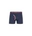 Pack of 3  Mens trioglow boxer shorts  navy Crosshatch