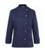 Womens/ladies Larissa Chef Jacket Navy Karlowsky-1