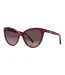 Womens/ladies Cat Eye Sunglasses One Size Cherry Red Moschino-4