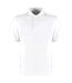 Polo homme blanc Kustom Kit-1