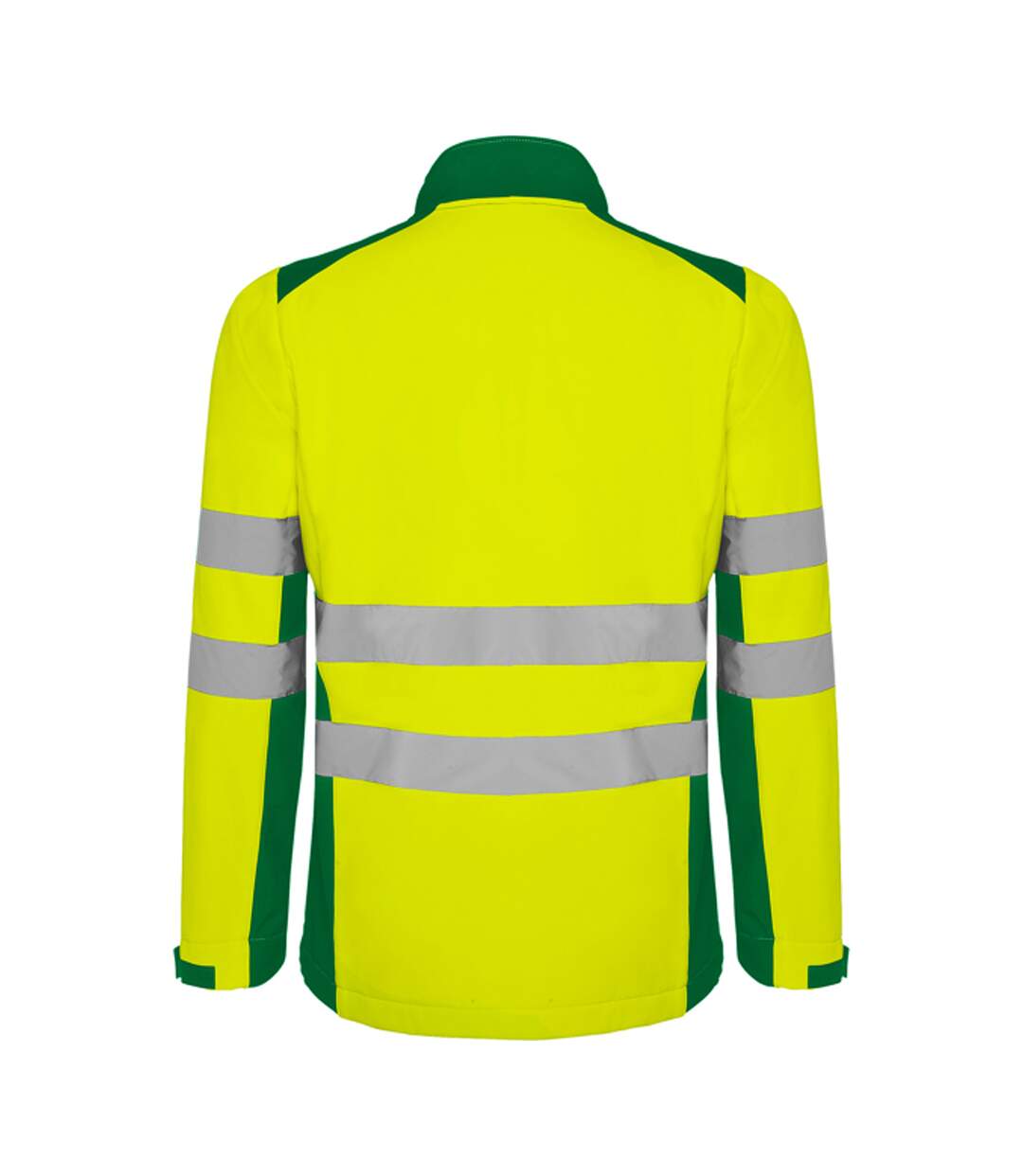 Veste Softshell Antares Homme Vert Jaune Fluo Roly Workwear-2