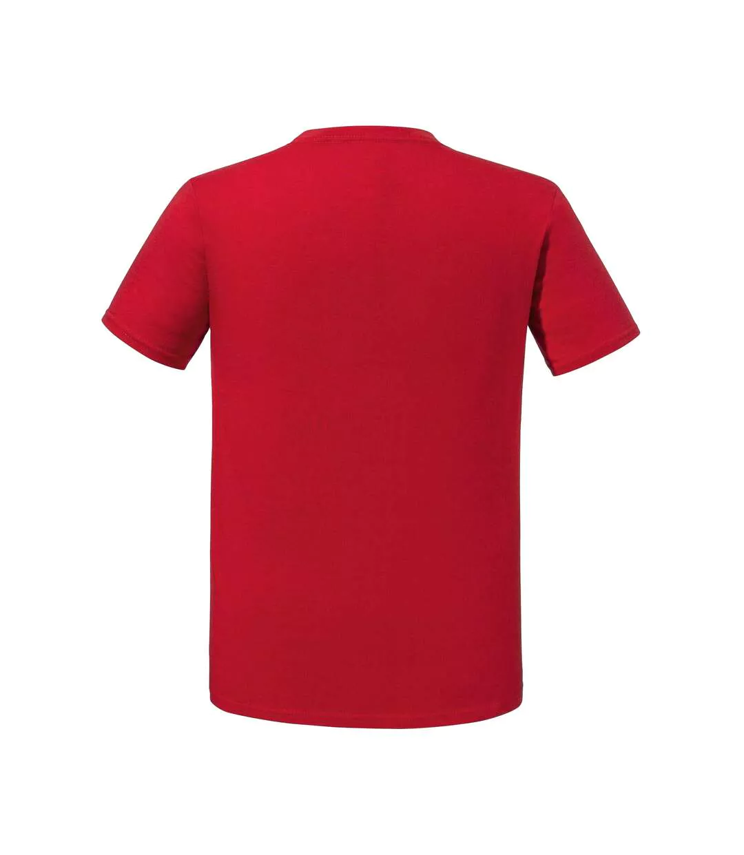 Mens Essential Cotton T-shirt True Red Jerzees-3