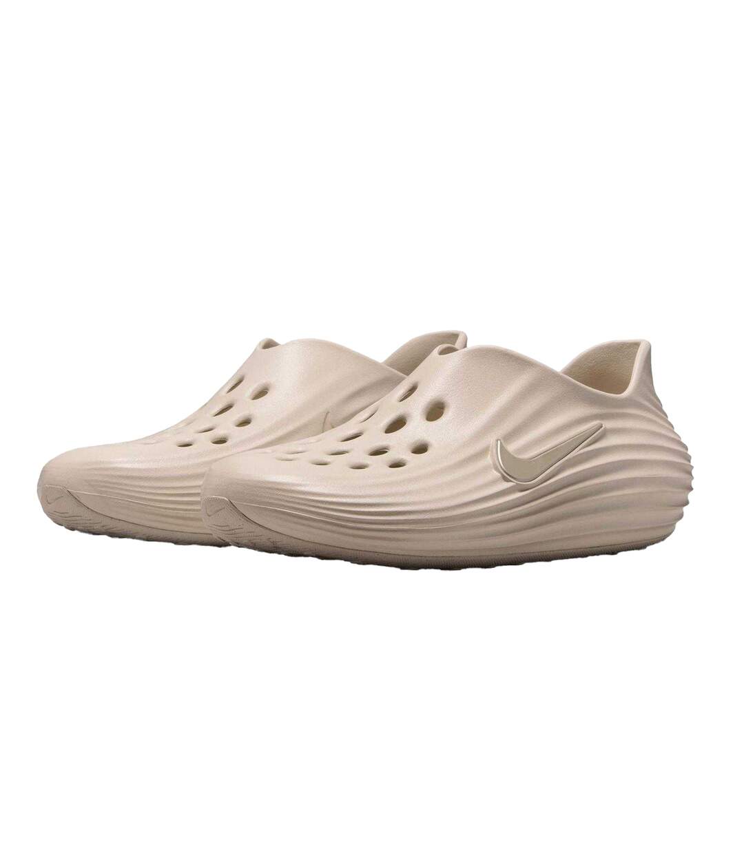 Sabots Reactx Rejuven8 Homme Beige Gris Nike-4