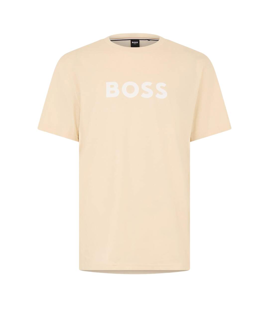 Mens Hbw Logo T-shirt Blue Beige Boss-1